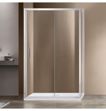 Душевой уголок Vincea Garda VSR-1G1016CL 160x100 см, профиль хром, стекло прозрачное