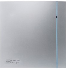 Вытяжной вентилятор Soler Palau Design Silent 200 CHZ Design-3C silver 4 сменных полоски