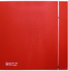 Вытяжной вентилятор Soler Palau Design Silent 200 CZ Design-4C red 5 сменных полосок