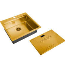Мойка кухонная Zorg Master N-5952 Bronze