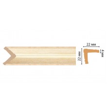 Угол DECOMASTER 116S-933 ДМ (22*22*2400 мм)