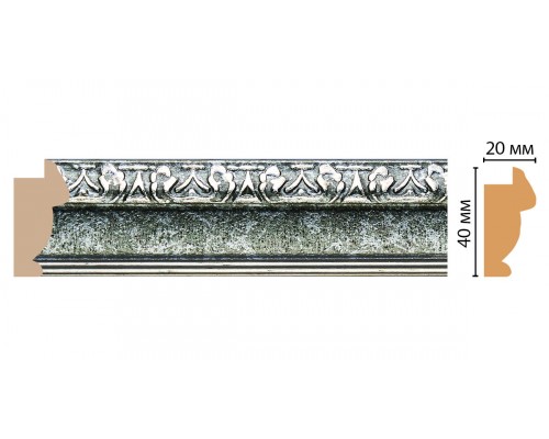 Багет DECOMASTER 807-44 ДМ (40*20*2900 мм)