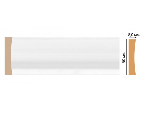 Молдинг DECOMASTER D045-114 (50*8*2400мм)