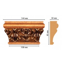 Капитель DECOMASTER D202-1223 (144*85*30мм)