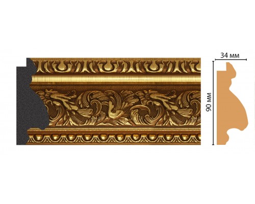 Багет DECOMASTER FM28-2 (90*34*2850мм)