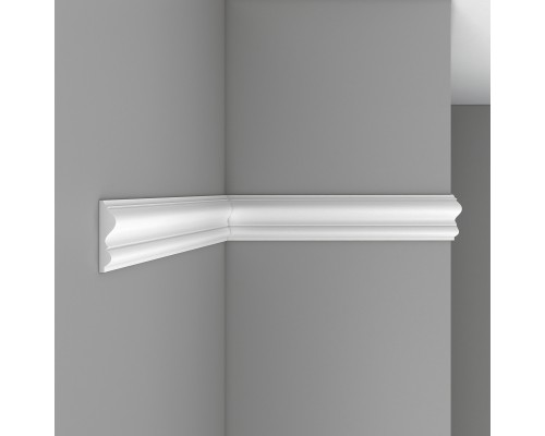 Молдинг гладкий DECOMASTER 97617F гибкий (80*19*2400мм)