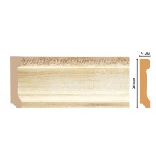 Плинтус напольный DECOMASTER 166-281 (90*19*2400мм)