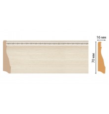 Плинтус напольный DECOMASTER 193-14 (70*16*2400мм)