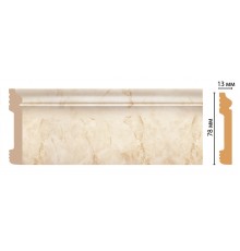 Плинтус напольный DECOMASTER D005-80ДМ (79*13*2400мм)