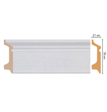 Плинтус напольный DECOMASTER D122-70ДМ (78*21*2400мм)