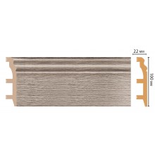 Плинтус напольный DECOMASTER D232-77ДМ (100*22*2400мм)