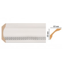 Плинтус потолочный DECOMASTER 100C-60ДМ (69*69*2400 мм)