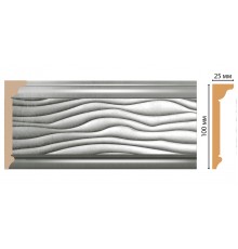 Плинтус потолочный DECOMASTER D218-375 (100*25*2400мм)