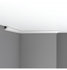 Плинтус потолочный гладкий DECOMASTER 96123F гибкий (30*30*2400мм)