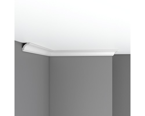 Плинтус потолочный гладкий DECOMASTER 96250 (35*35*2400мм)