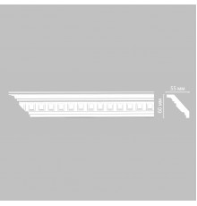 Плинтус потолочный с рисунком DECOMASTER 95126F гибкий (60*55*2400мм)