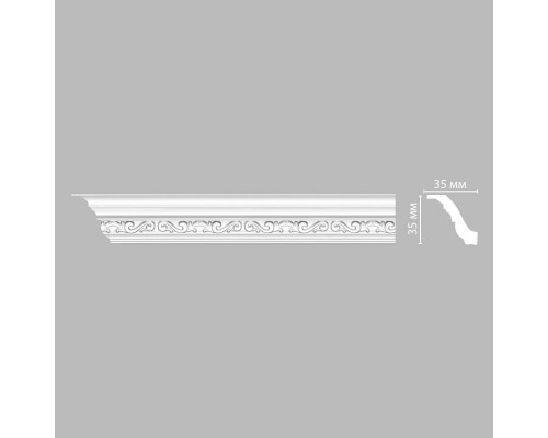 Плинтус потолочный с рисунком DECOMASTER 95842 (35*35*2400мм)