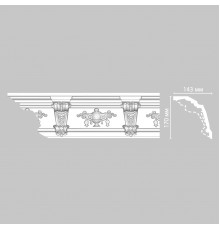 Плинтус потолочный с рисунком DECOMASTER DT-9885 (140*170*2400мм)