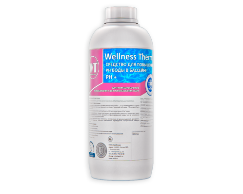 Средство Wellness Therm для повышения PH воды в бассейне (PH +) 1 л. 312705