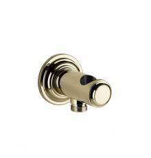 Gessi Venti20 Подвод воды с держателем ручного душа, цвет: Brass PVD. 65161#710