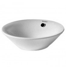 Duravit Раковина 33см, без отв., с переливом, цвет: белый. 0408330000