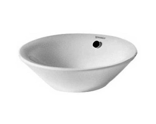 Duravit Раковина 33см, без отв., с переливом, цвет: белый. 0408330000