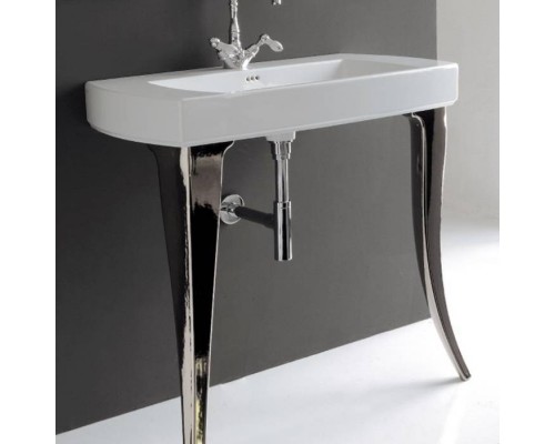 Artceram JAZZ Раковина 91.5х48 см, 1 отв., цвет: серебро. JZL001 01 00*1,  JZC002 51 00 Акция