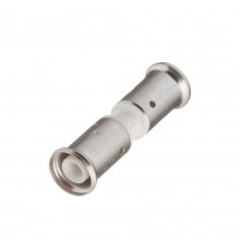 Муфта, ПВДФ пресс (белая), 26x26, HENCO 15PKW-2626