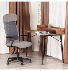 Компьютерное кресло TetChair Profit флок серый 29, ткань серая W-12