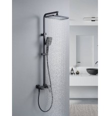 Душевая система Shevanik S4636H, черный