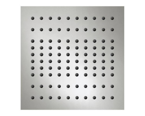 Gessi Binario Модуль 200х200 мм, тропический ливень, установка Shift-Fix, цвет: Mirror Steel. 61102#238