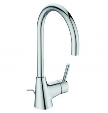 IS BC195AA Ceraline Смеситель для раковины 208 мм, HWTC, ∩ излив, 5 л/мин BC195AA