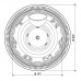 Jacuzzi Alimia PRO бассейн D237х98см., на 6-7человек, 28 форсунок, аэрофорсунки 16шт, подсв., автонаполнение, цвет Porcelain,. 423630012, 94428710, 944411852, 903001712