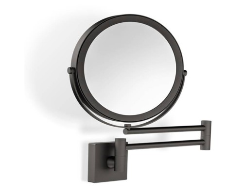 Decor Walther SP 28/2/V Зеркало косметическое, настенное, 5x кратное увеличение, цвет: Dark Metal Matt. 0105866