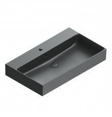 Catalano Premium Раковина 80x47см, с 1 отв., цвет: черный матовый . 0220801022
