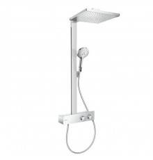Hansgrohe Raind.E 300 1j Душевая система, с верхним душем 30х30см., ручным душем, и термостатическим смесителем, цвет: хром. 27361000