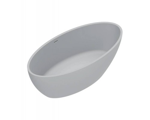 Catalano Solid Ванна отдельностоящая 165x80h52см, с переливом, сифон в комплекте, цвет: Cemento Satinato. 7239010023