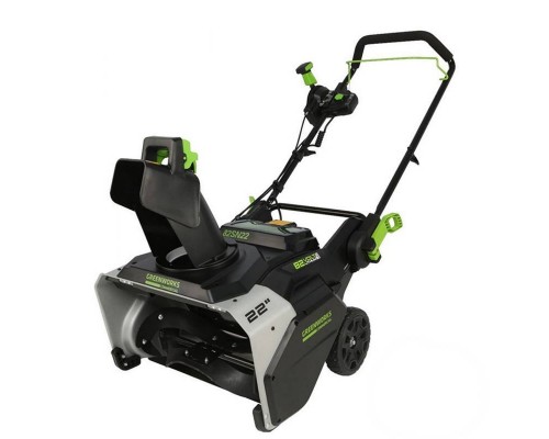 Снегоуборщик аккумуляторный Greenworks GD82 (АКБ 5 А.ч; ЗУ)