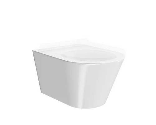 Kerama Marazzi Plaza Modern Унитаз подвесной, безободковый, цвет: белый глянцевый. PLMR.wc.02 Kerama Marazzi Plaza Modern Унитаз подвесной, безободковый, цвет: белый глянцевый. PLMR.wc.02
