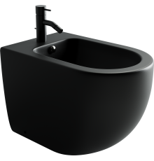 Биде напольное Ceramicanova Metropol CN4005MB черное матовое