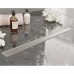 Plumberia Selection Трап душевой PS MODULAR 4x90 2устор. накладка из нерж.стали, комбинир.затвор с горизонт. Выпуском Ду 50мм,40л/мин, цвет: нержавеющая сталь. PSM90MT