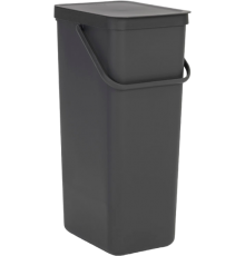 Мусорное ведро Brabantia Sort Go 251047 40 л, черное