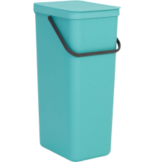 Мусорное ведро Brabantia Sort Go 251085 40 л, мятное
