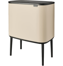 Мусорное ведро Brabantia Bo Touch Bin 201585 23+11 л, бежевое