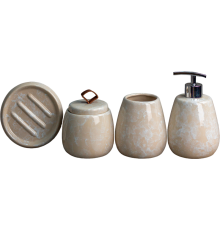 Набор Bath Plus Pietra W-CE2242BA-SET4 бежевый