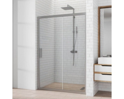 Душевая дверь в нишу Kubele DE019 D2-CLN-MT 170 см, профиль матовый хром