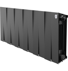 Радиатор биметаллический Royal Thermo Piano Forte 300 noir sable, 12 секций