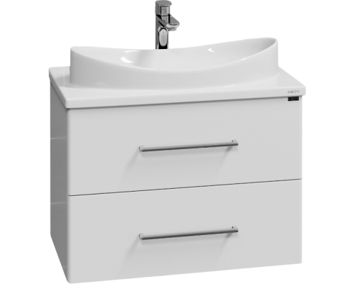 Тумба под раковину СаНта Вегас 70 подвесная, 2 ящика