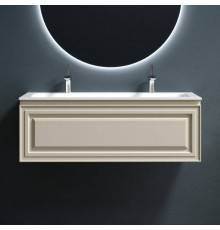 Тумба с раковиной Sancos Very 120 beige soft, раковина CN7016