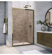 Душевая дверь в нишу Vegas Glass ZP Tur Novo h1900 150 05 05 профиль бронза, стекло бронза
